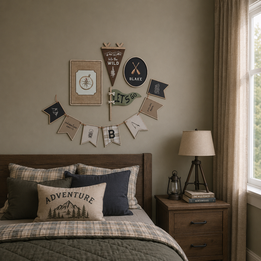 BUNDLE - Adventure-Themed Decor Set | Personalised