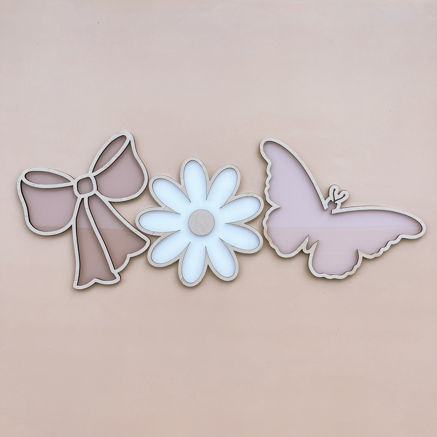 SET OF 3 MIXED | Wall Shapes | Multiple Colour Options