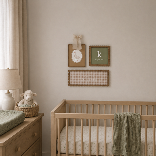BUNDLE - Pre-Selected Kids Vintage Decor | Set of 3 Pieces