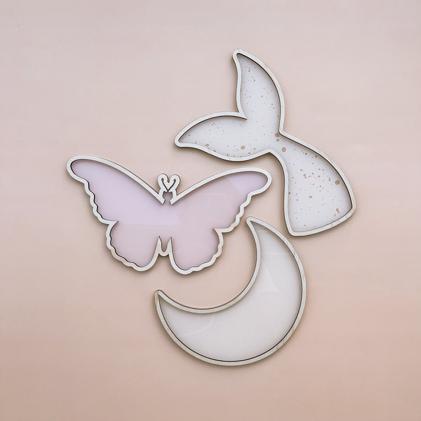 SET OF 3 MIXED | Wall Shapes | Multiple Colour Options