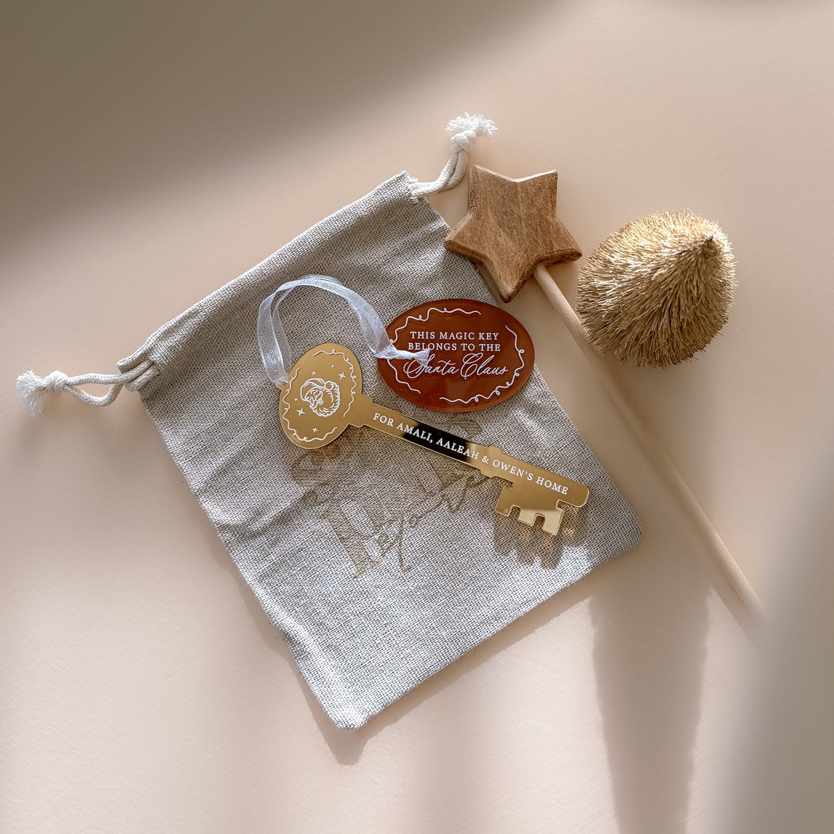 Santa's Magic Key - Style 3 | Personalised | Customisable