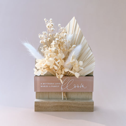 DRIED FLORAL QUOTE ARCH + Stand | Multiple Colour Options