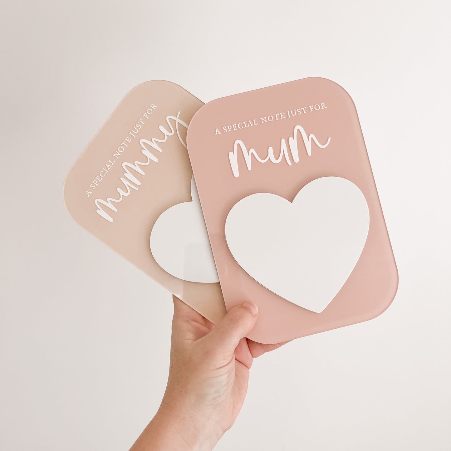 'A Special Note' Magnetic Plaque | Multiple Colour & Pattern Choices + FREE Whiteboard Marker