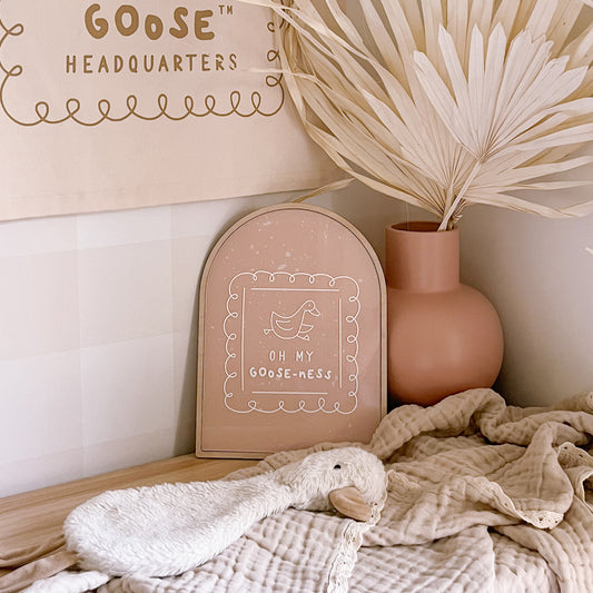 ACRYLIC PRINT - Oh My Goose-ness | Multiple Colour Options