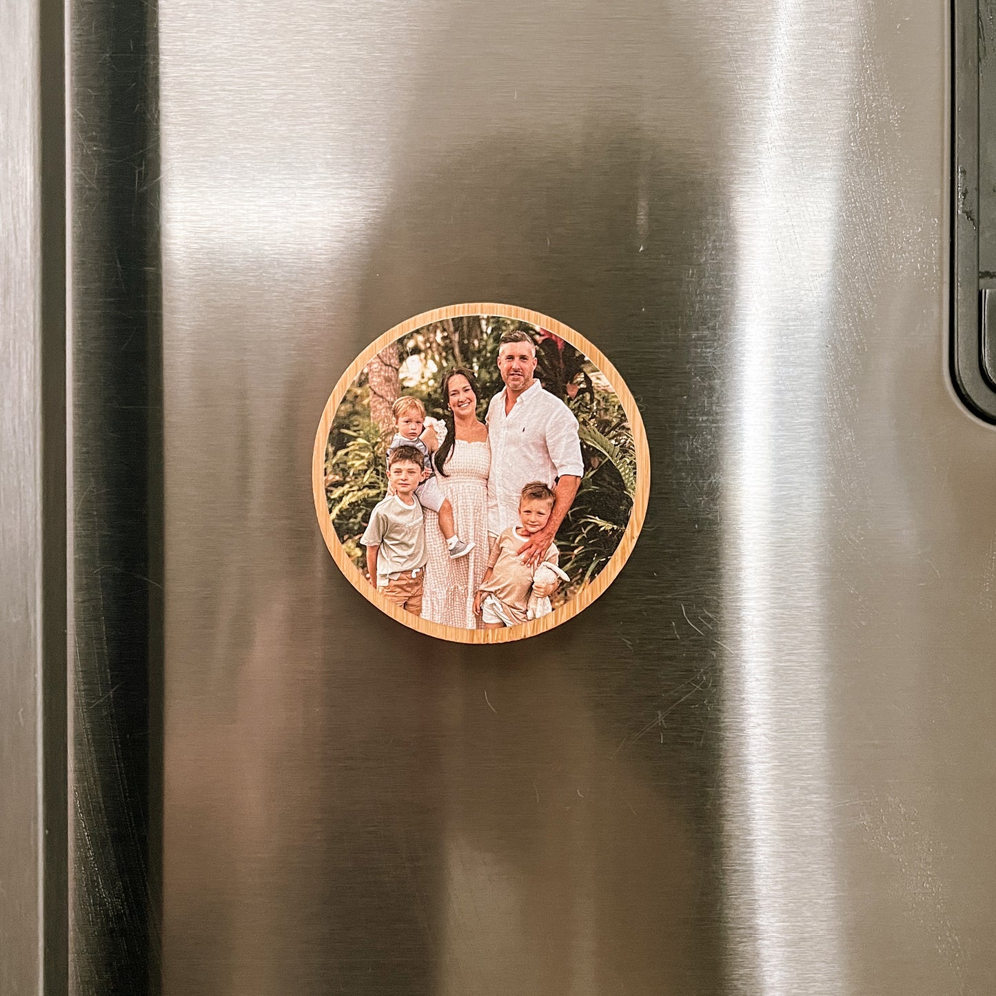 Magnetic Photo Wooden Bottle Opener