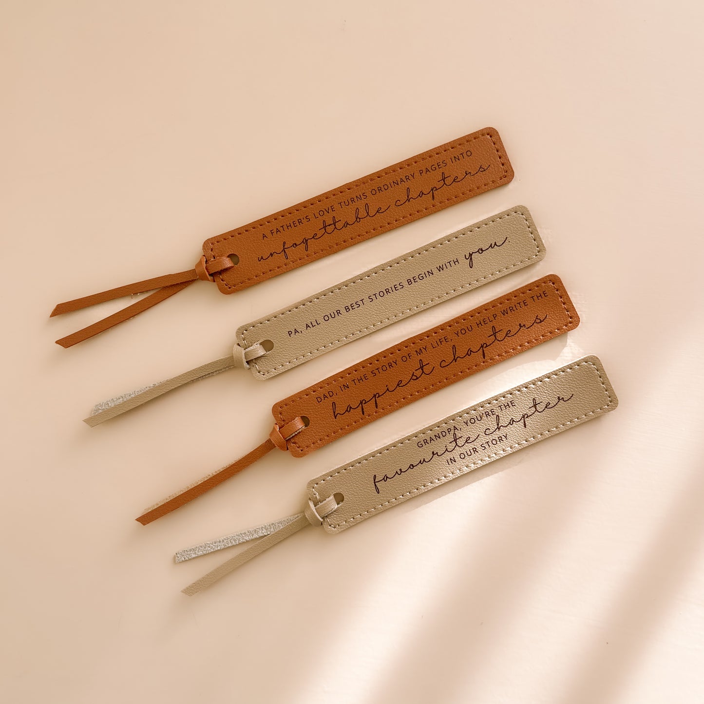 Vegan Leather Bookmark | Multiple Customisation Options