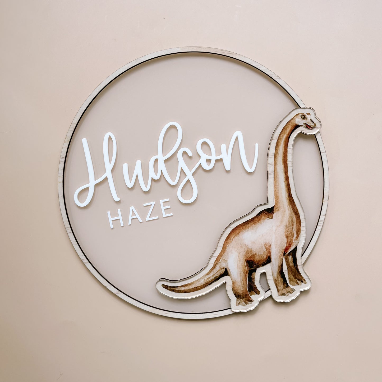 PICTURE Name Plaque | PERSONALISED | 2 SIZES | Multiple Colour Options