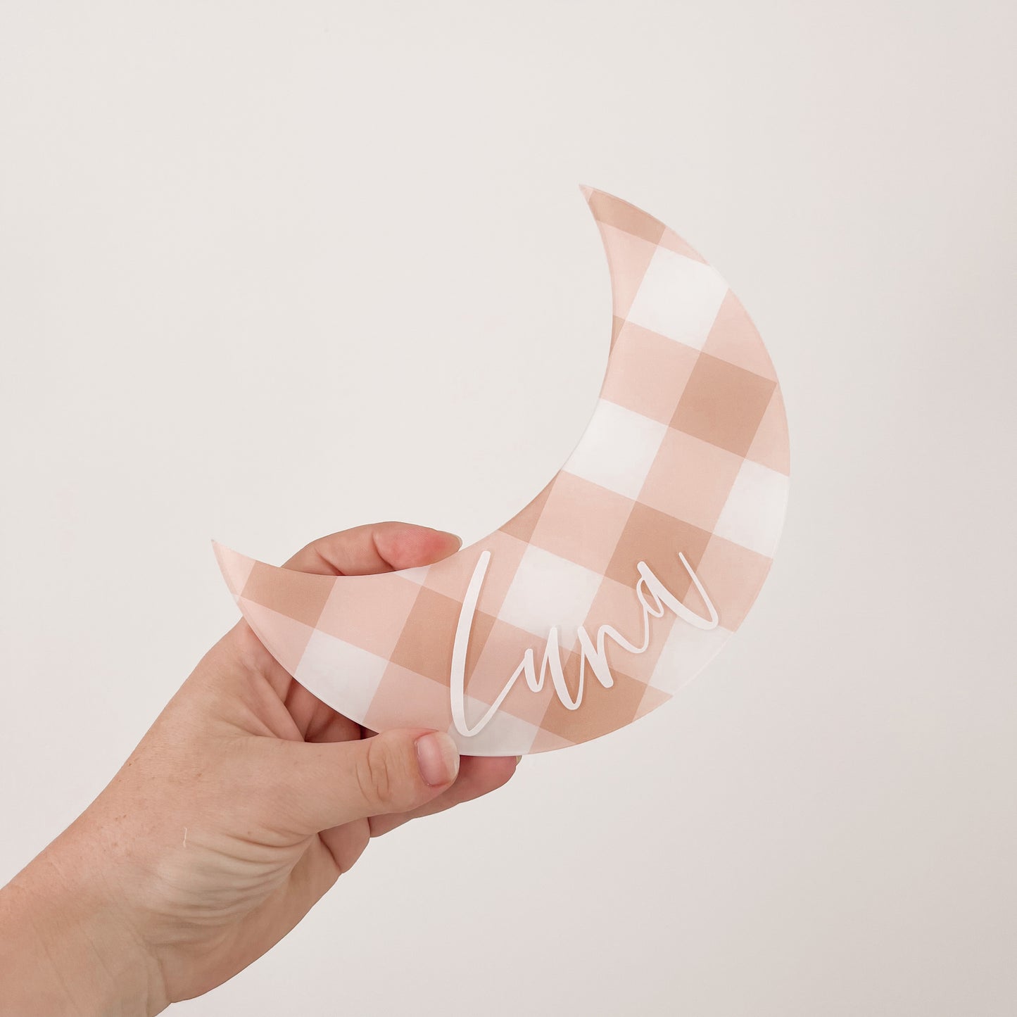 PERSONALISED Moon | Multiple Colour + Pattern Options