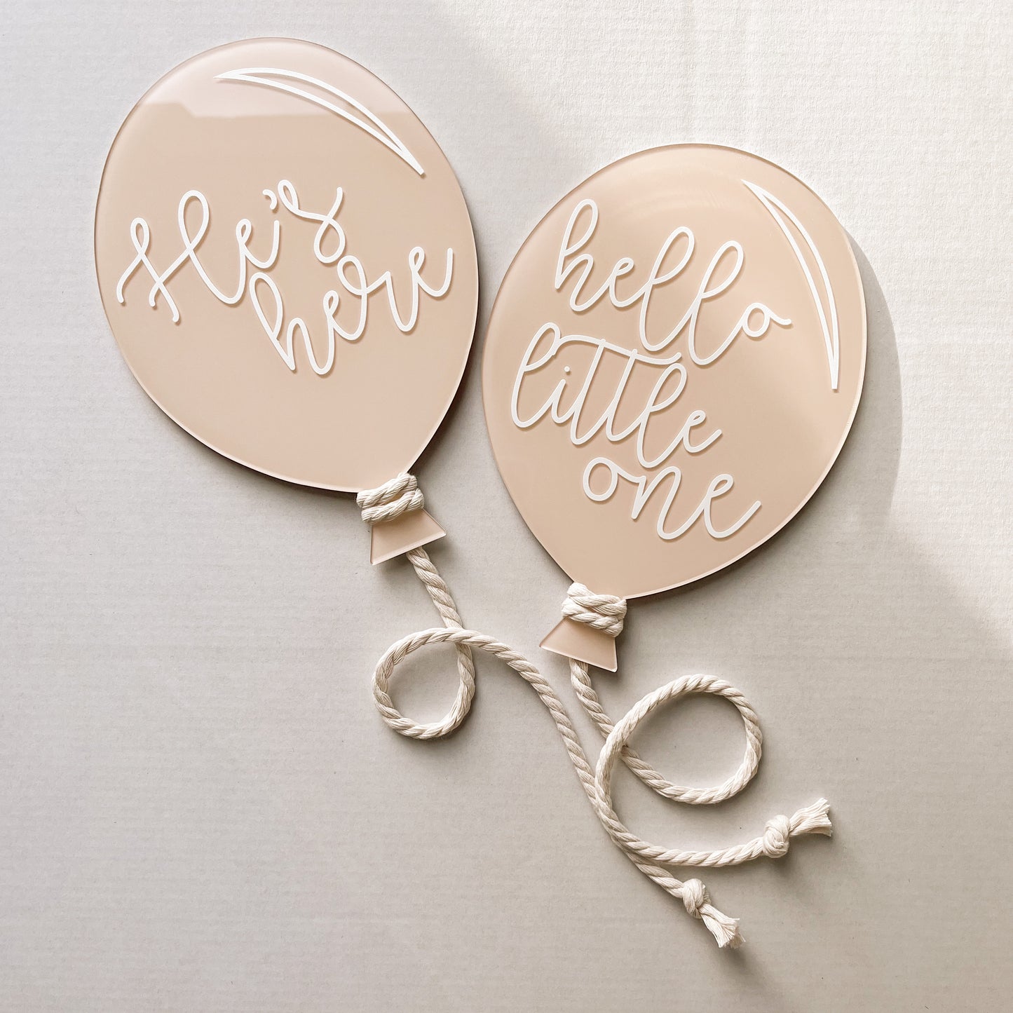 BALLOON Birth Announcement | CUSTOMISE | Multiple Greetings, Colours & Patterns