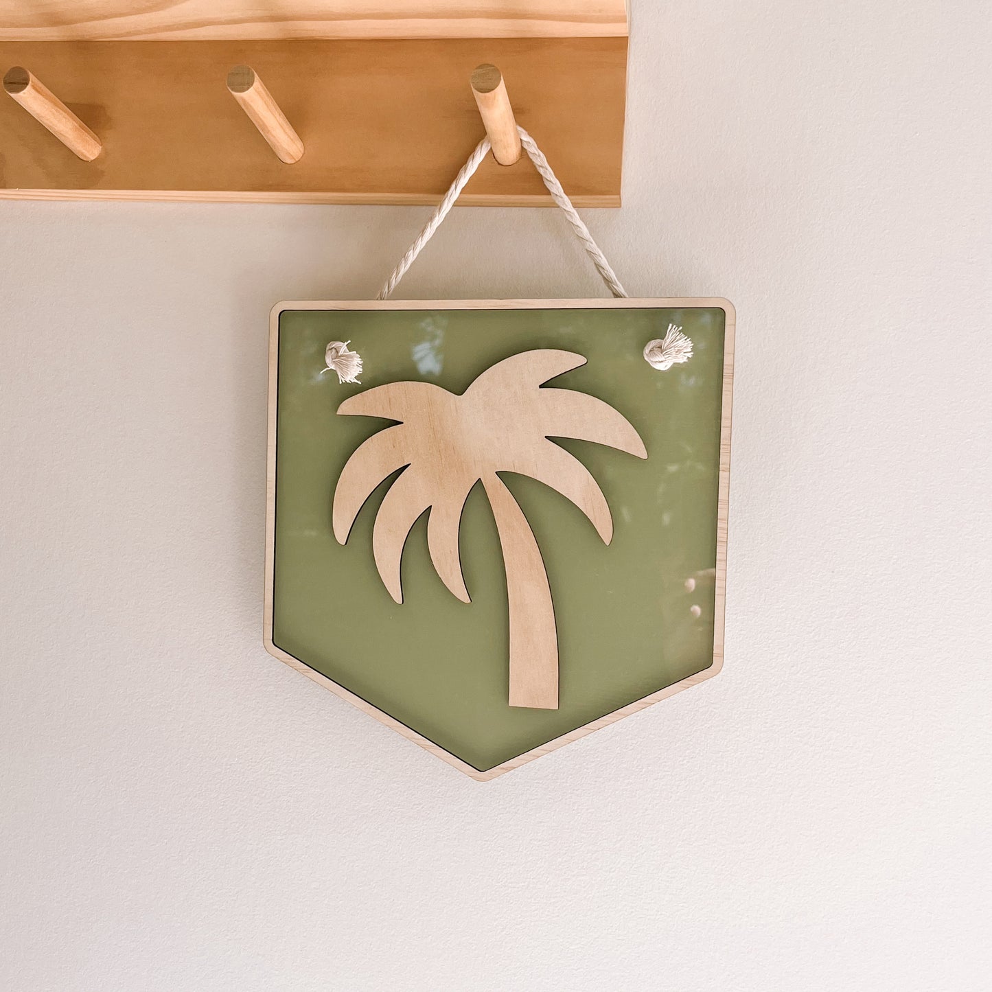 PALM TREE | Wall Banner | Multiple Colour Options