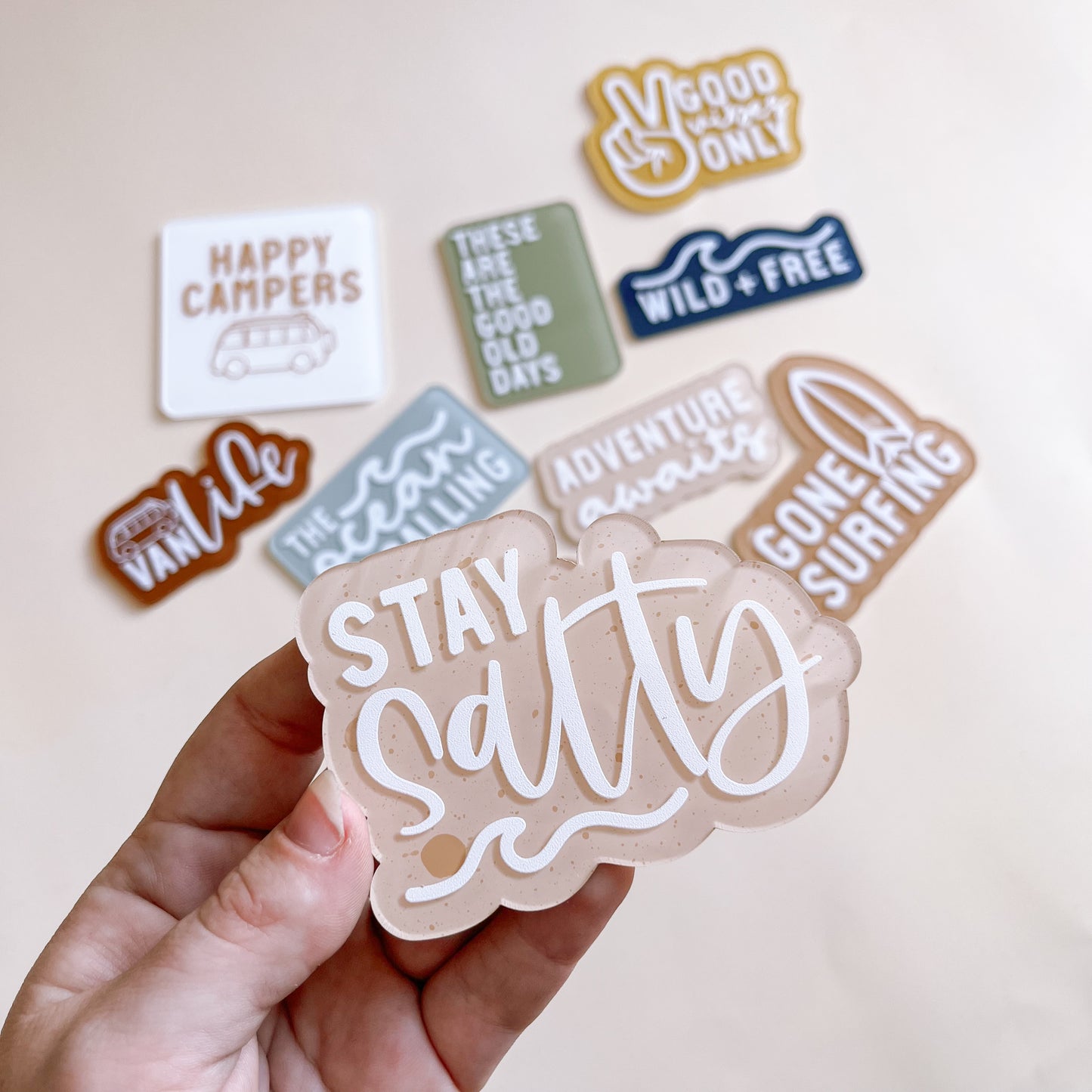 QUOTE MAGNETS | Various Designs | Multiple Colour & Pattern Choices