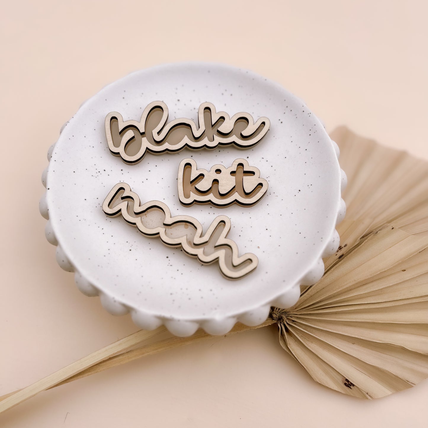 MAGNET - Mini Script Name Plaque | Personalised | Multiple Colour & Style Options