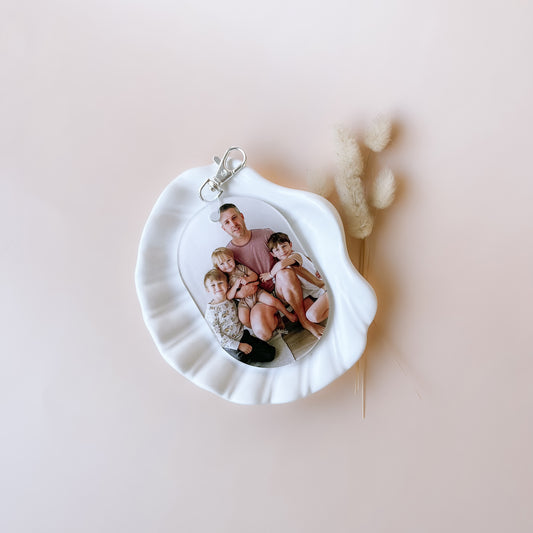 PHOTO KEYCHAIN / KEYRING | Personalised - Optional Message on Reverse