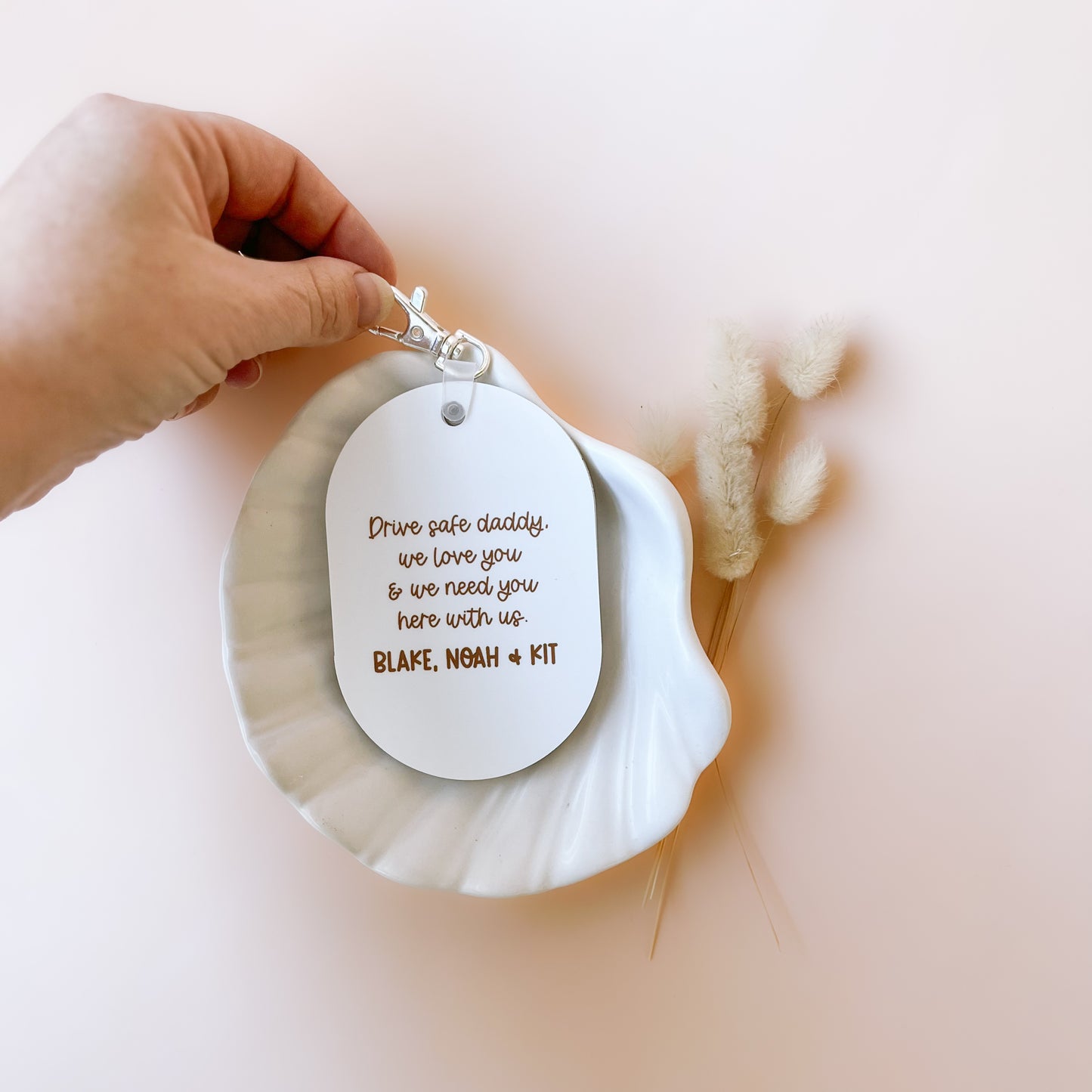 PHOTO KEYCHAIN / KEYRING | Personalised - Optional Message on Reverse