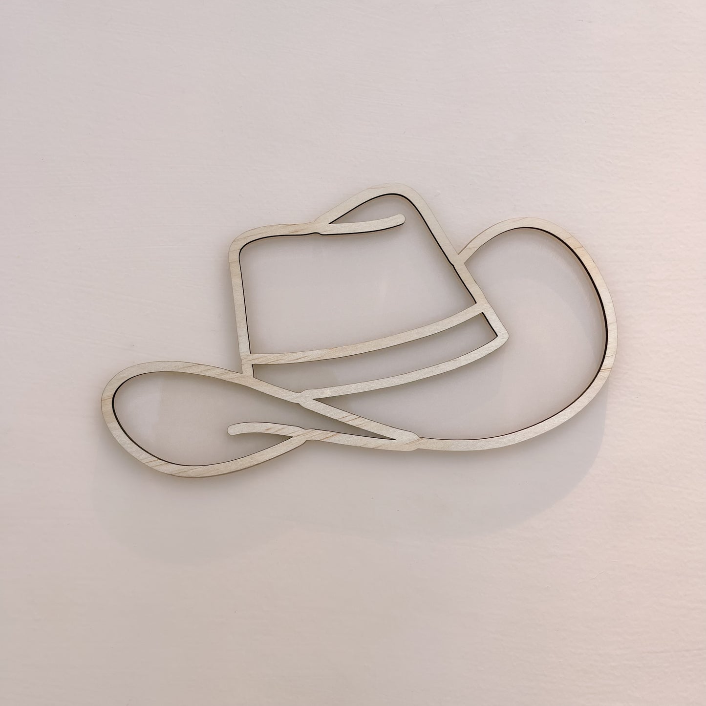 COWBOY/WESTERN HAT | Wall Shape | Multiple Colour Options