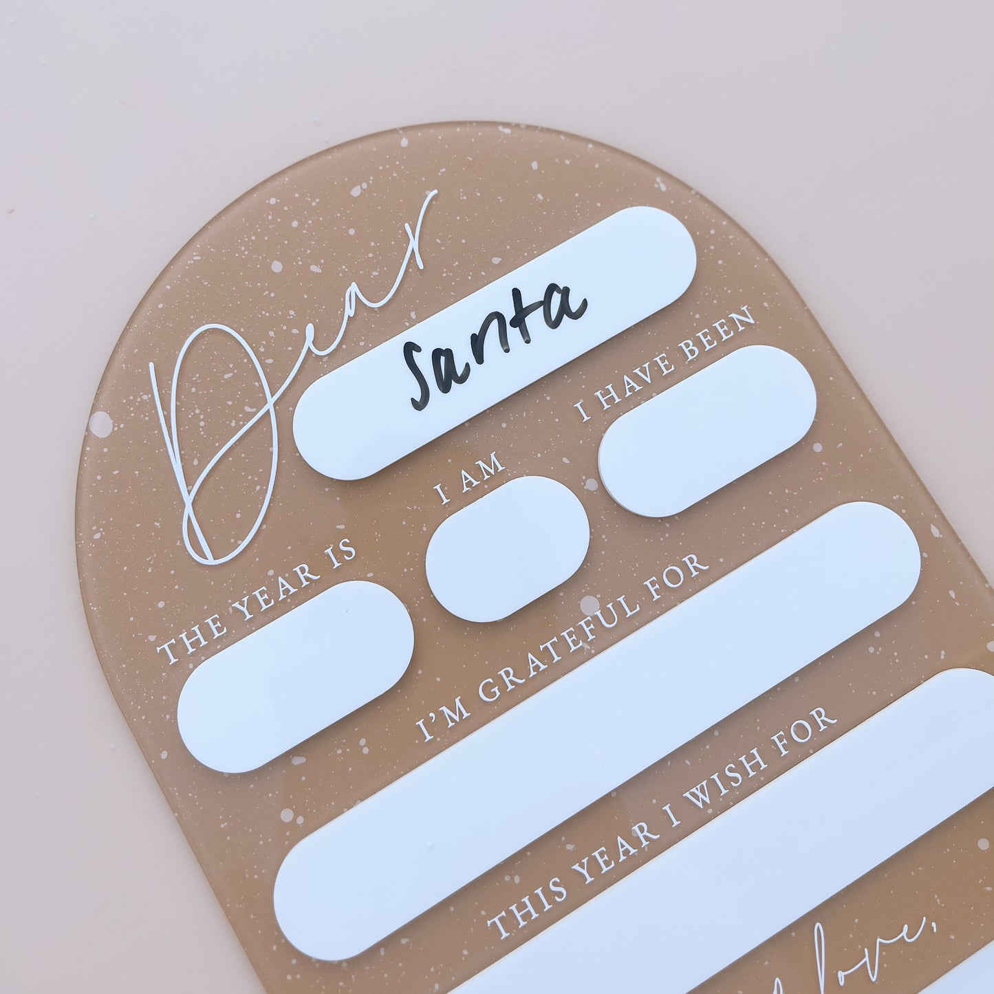 SPECIAL OCCASION LETTER BOARD | Multiple Colour & Pattern Choices | FREE Erasable Marker Included
