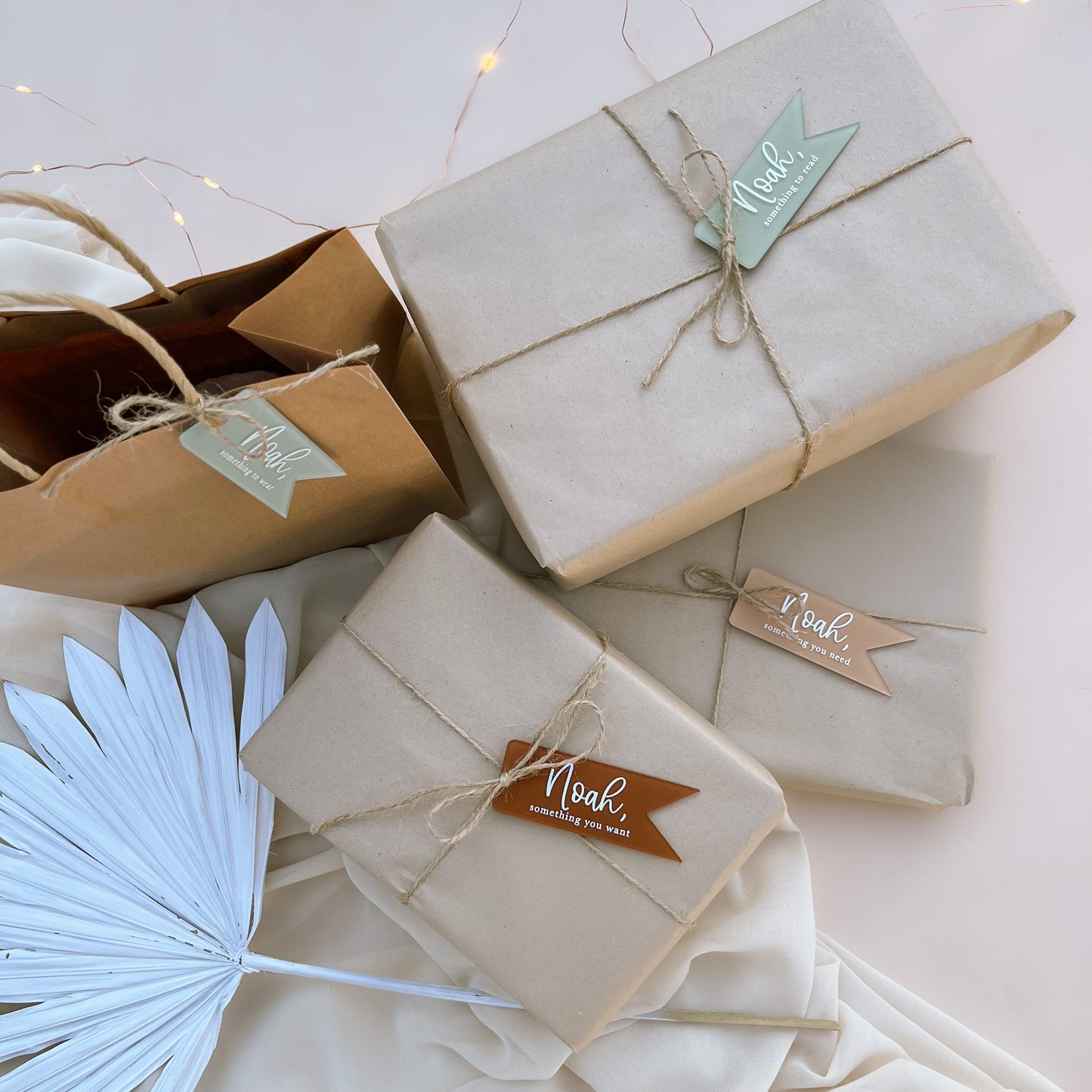 MINDFUL GIFT TAGS | Personalised | Multiple Colour Options