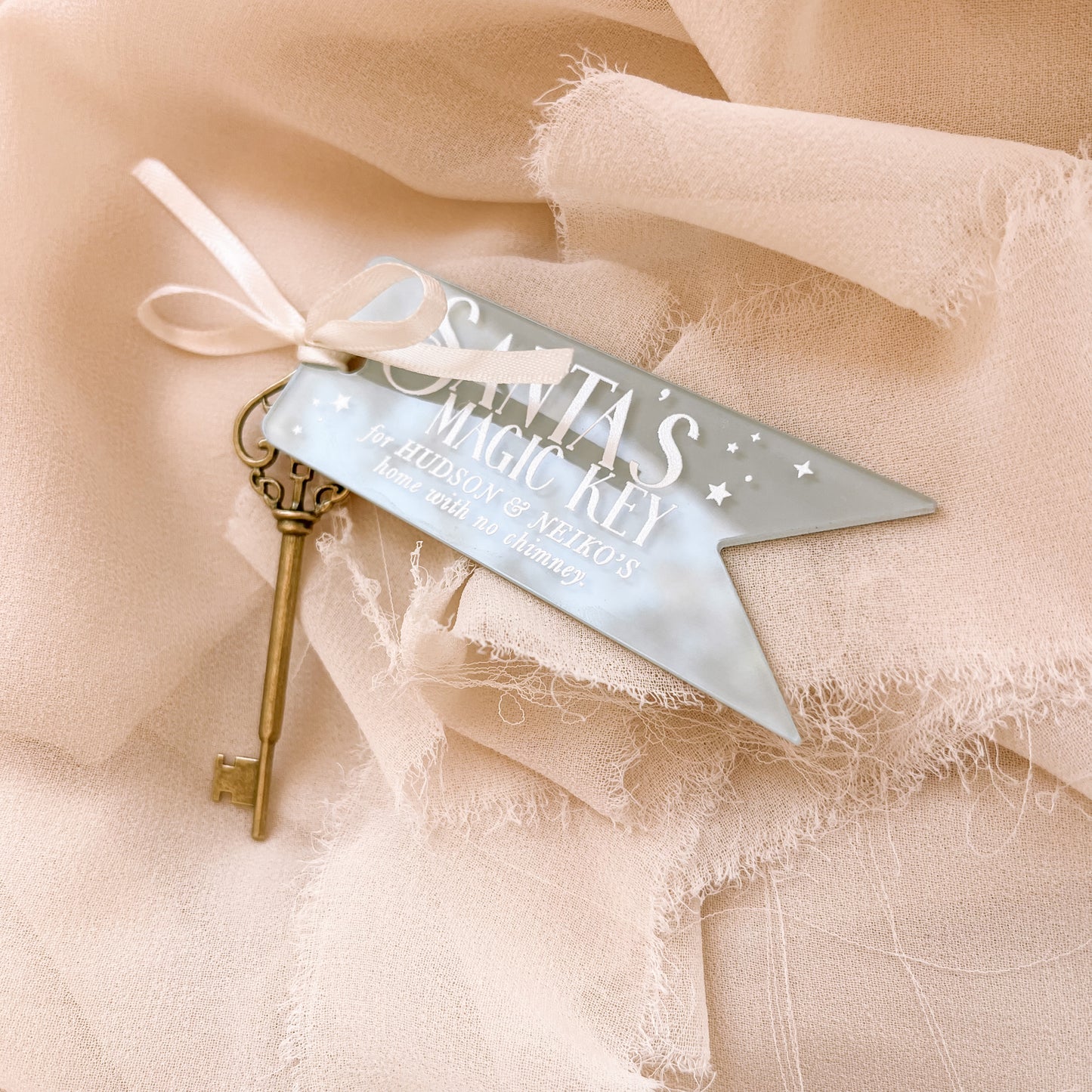 SANTA'S MAGIC KEY - STYLE #1 | Personalised | Multiple Colour Options