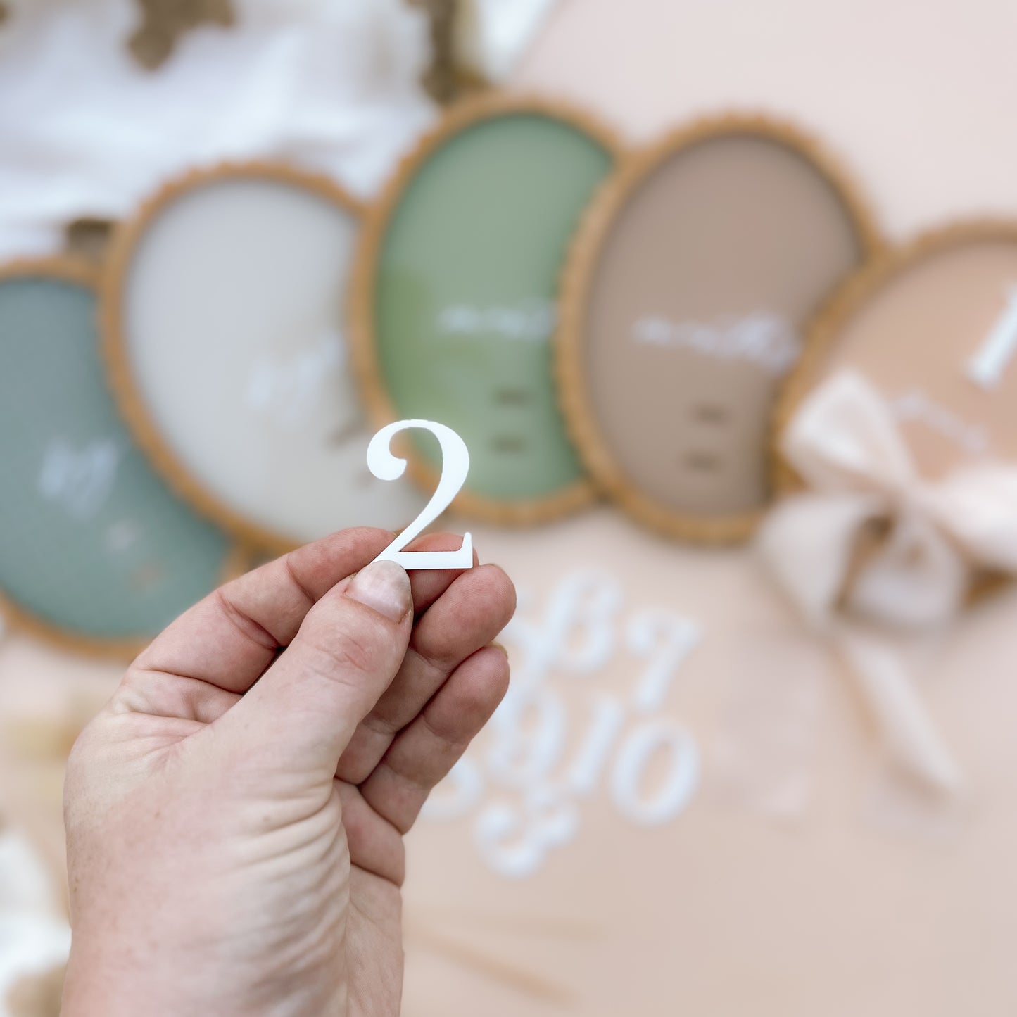 Vintage-Style Baby Milestone Set | Salt & Pine Store | Personalised Gifts