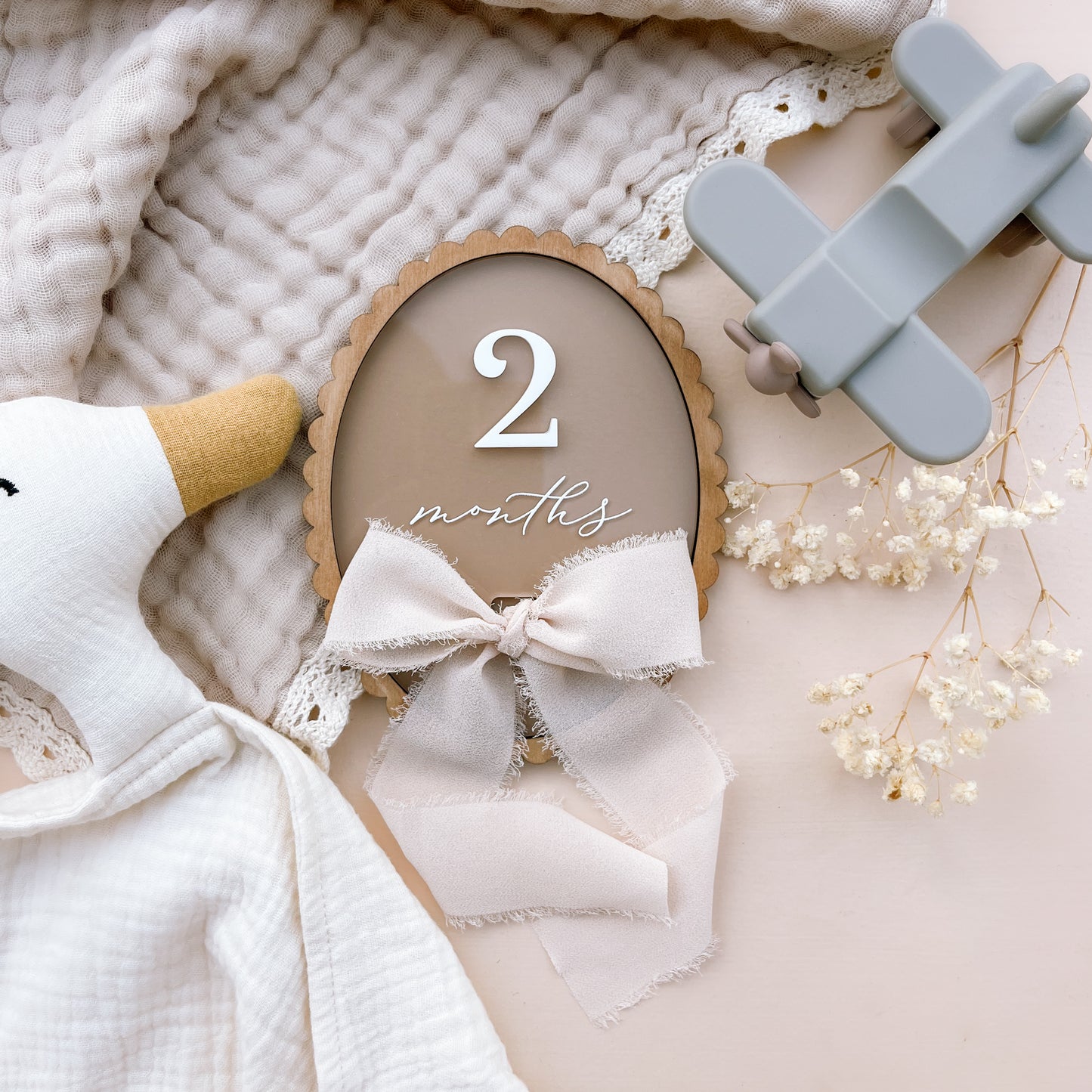 Vintage-Style Baby Milestone Set | Salt & Pine Store