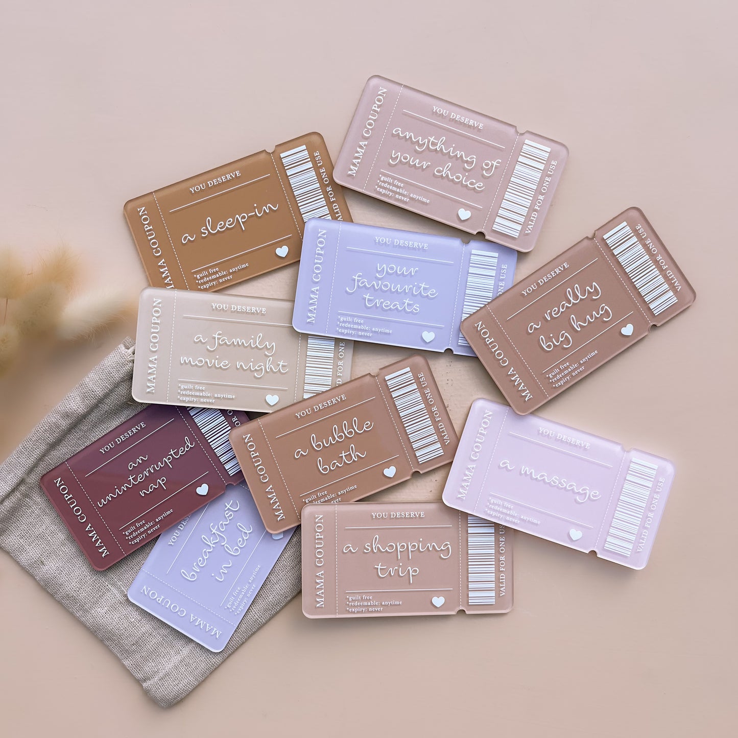 Mother's Day Coupon Set | Customisable Gift