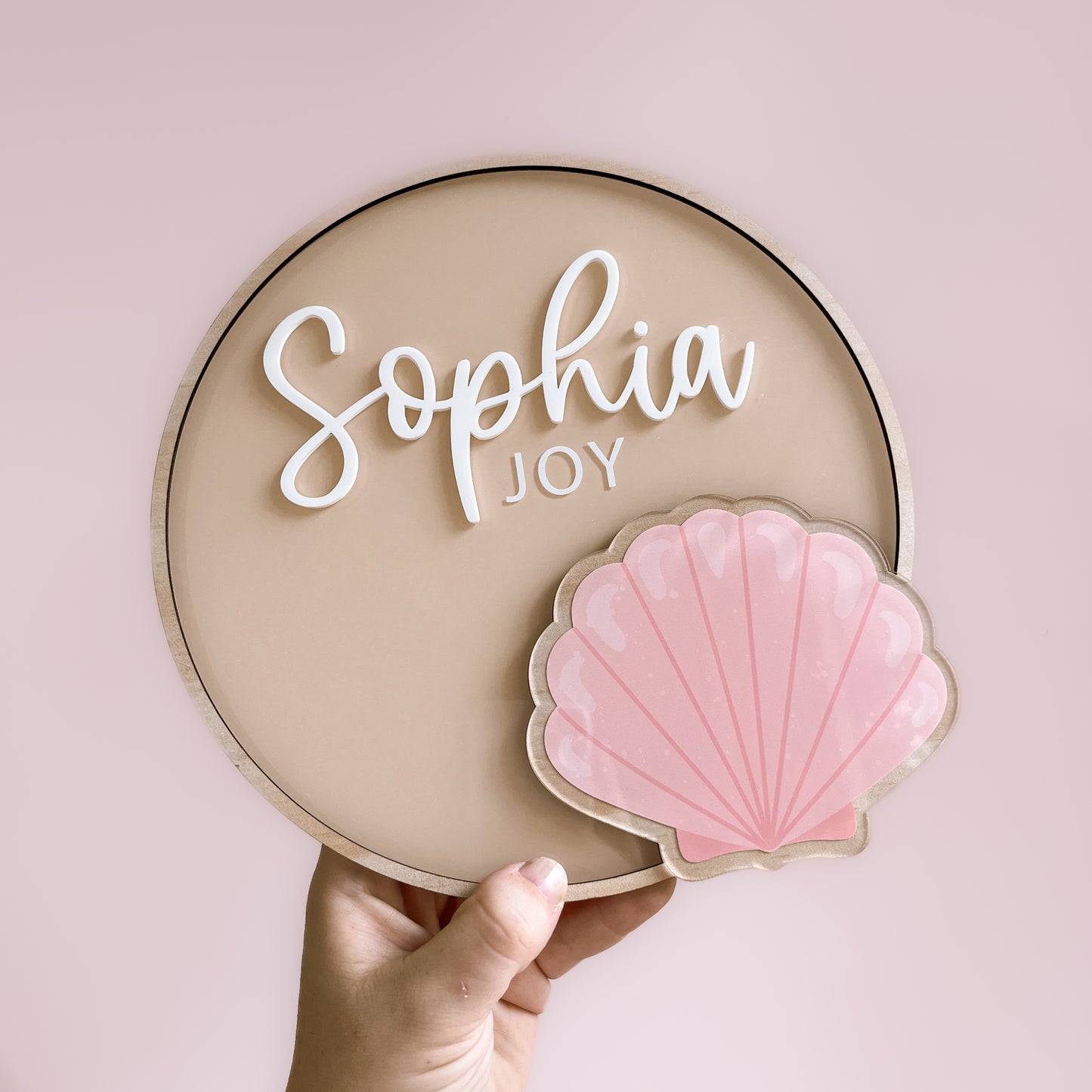 PICTURE Name Plaque | PERSONALISED | 2 SIZES | Multiple Colour Options