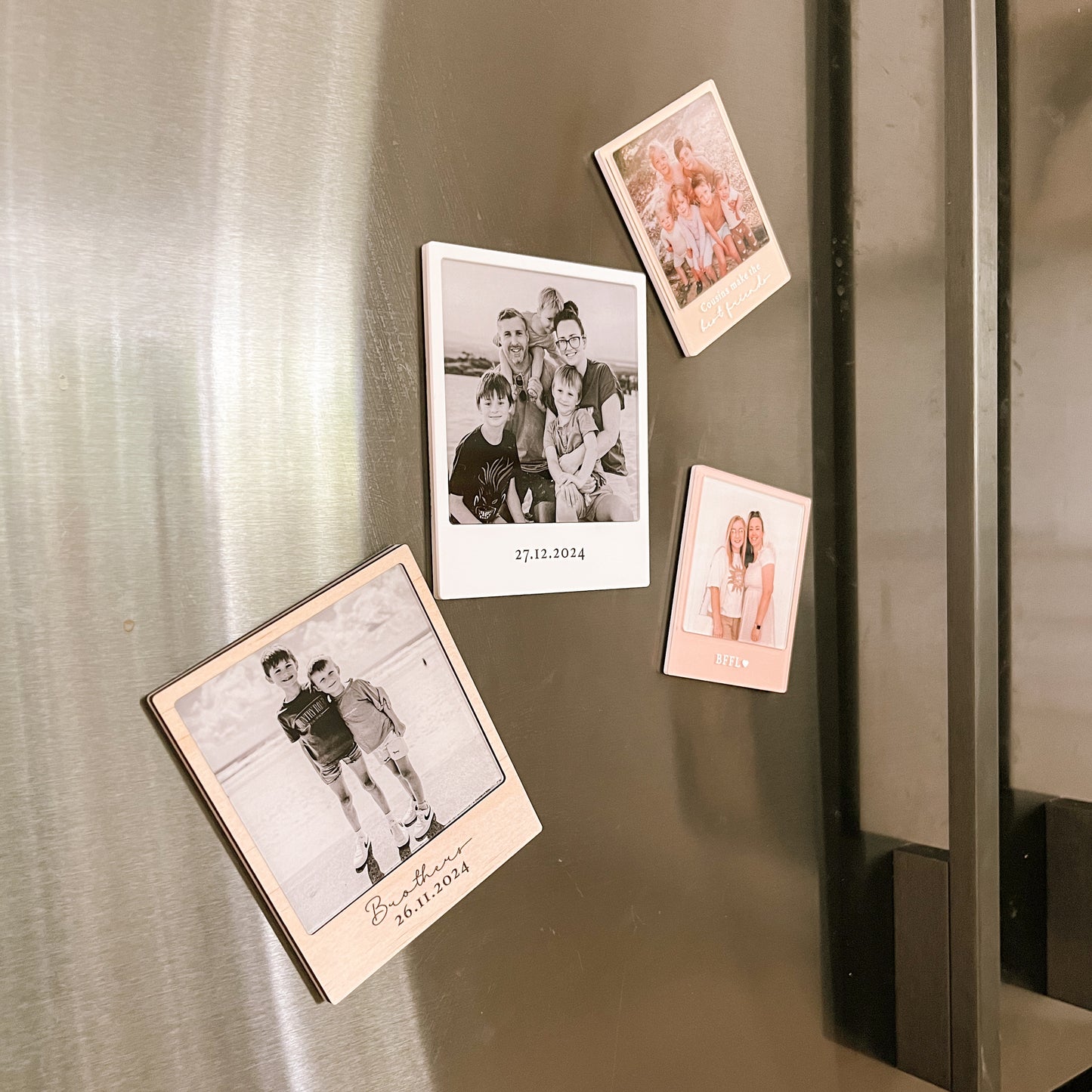 Polaroid Photo Fridge Magnet | Multiple Border Options | Personalised Photo Gifts