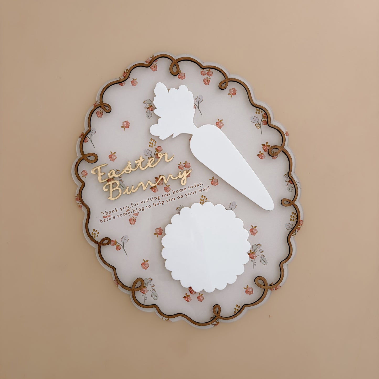 SAMPLE - Easter Bunny Snack Plate