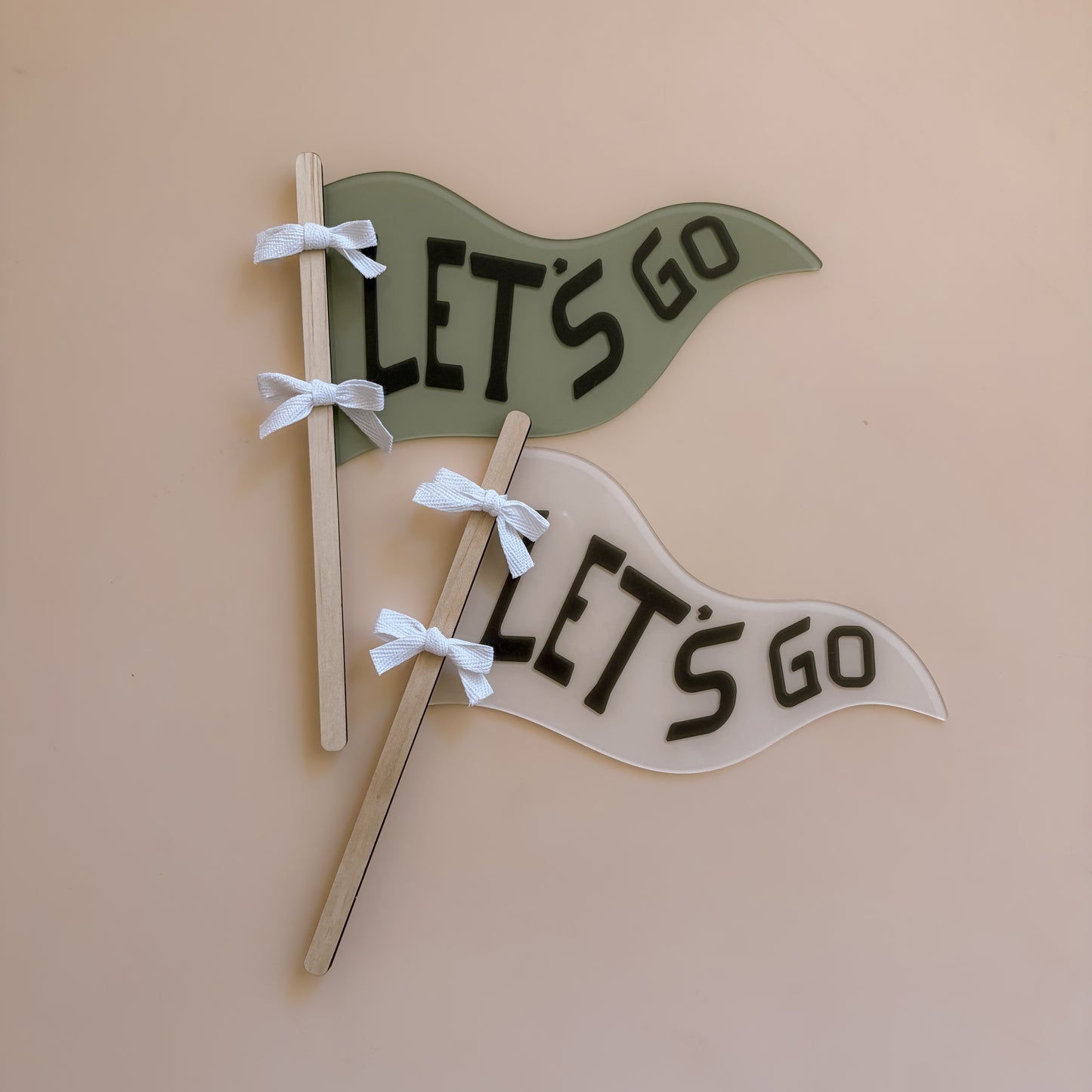 STOCK - Let's Go Decor Flag | Multiple