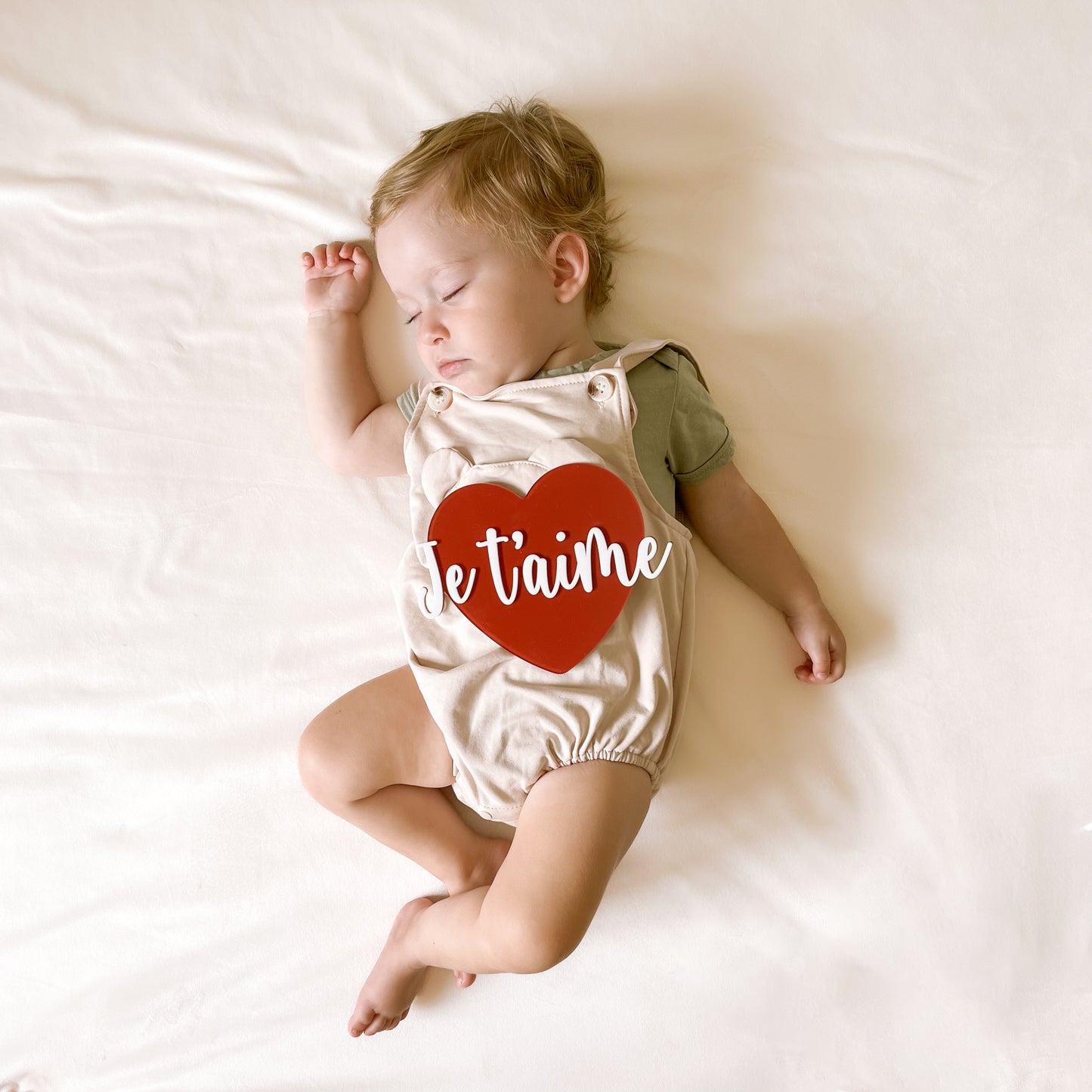 Je T'aime Heart | Multiple Colour Choices