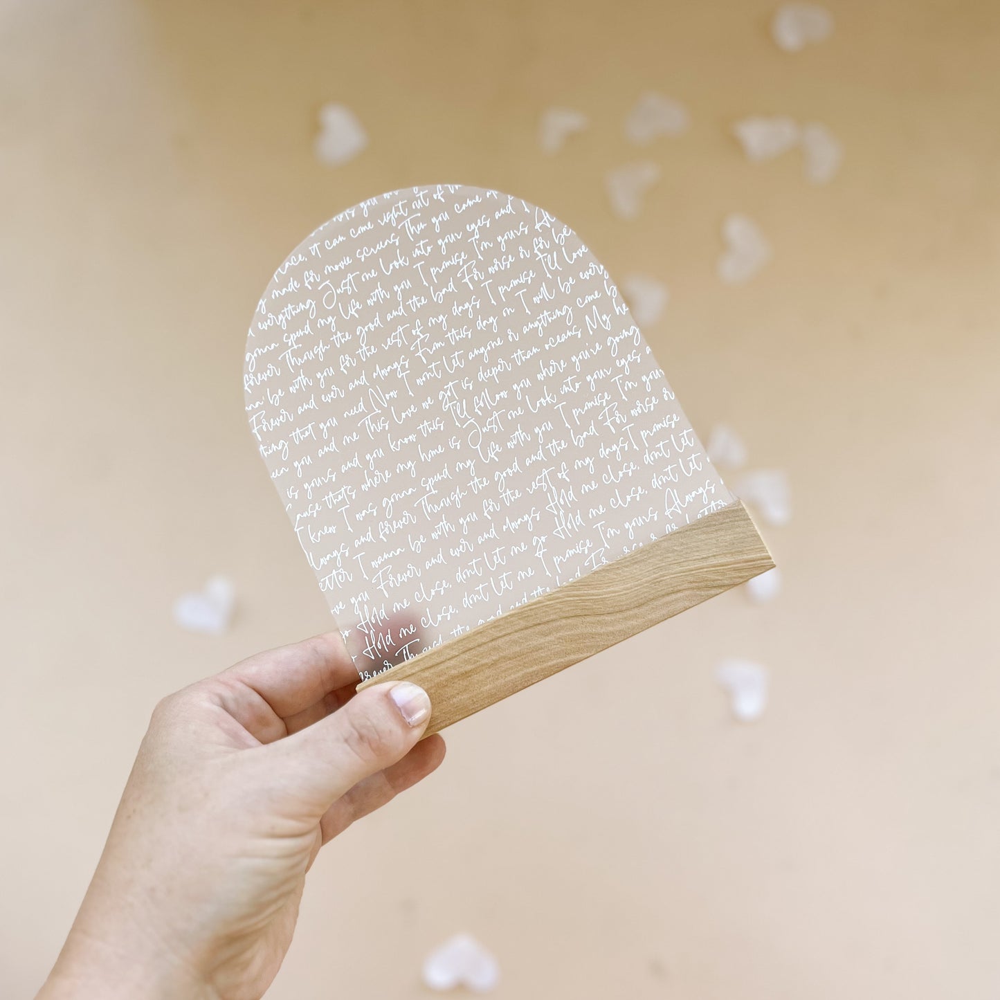 Wedding Song Plaque | Multiple Colour + Size Options