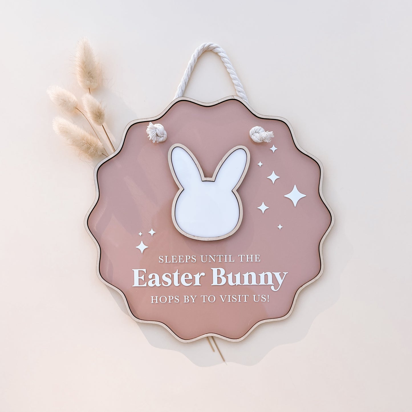 HANGING EASTER COUNTDOWN PLAQUE | Multiple Colour Choices + FREE Whiteboard Marker