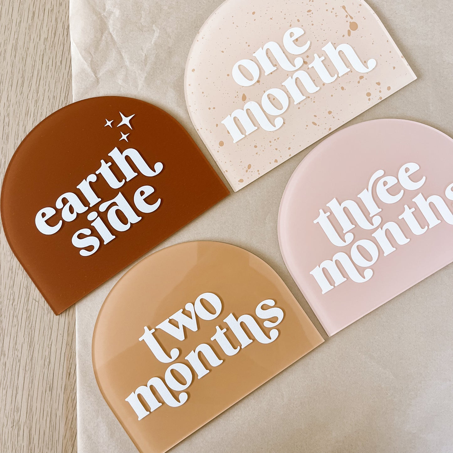 MIDI ARCH Acrylic Milestone Set | Multiple Colourway Choices