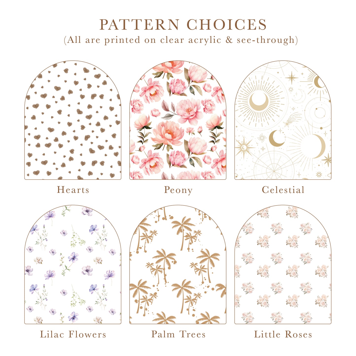 SMALL PHOTO, NOTE & STAND SET with Pattern | Personalised & Customisable