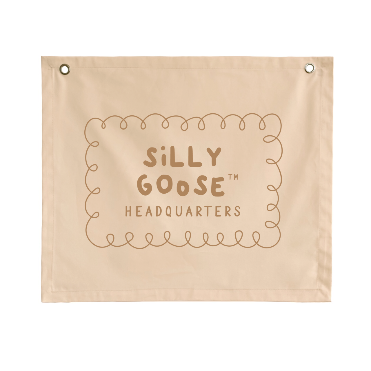 FABRIC BANNER - Silly Goose Headquarters | 4 Colour Options