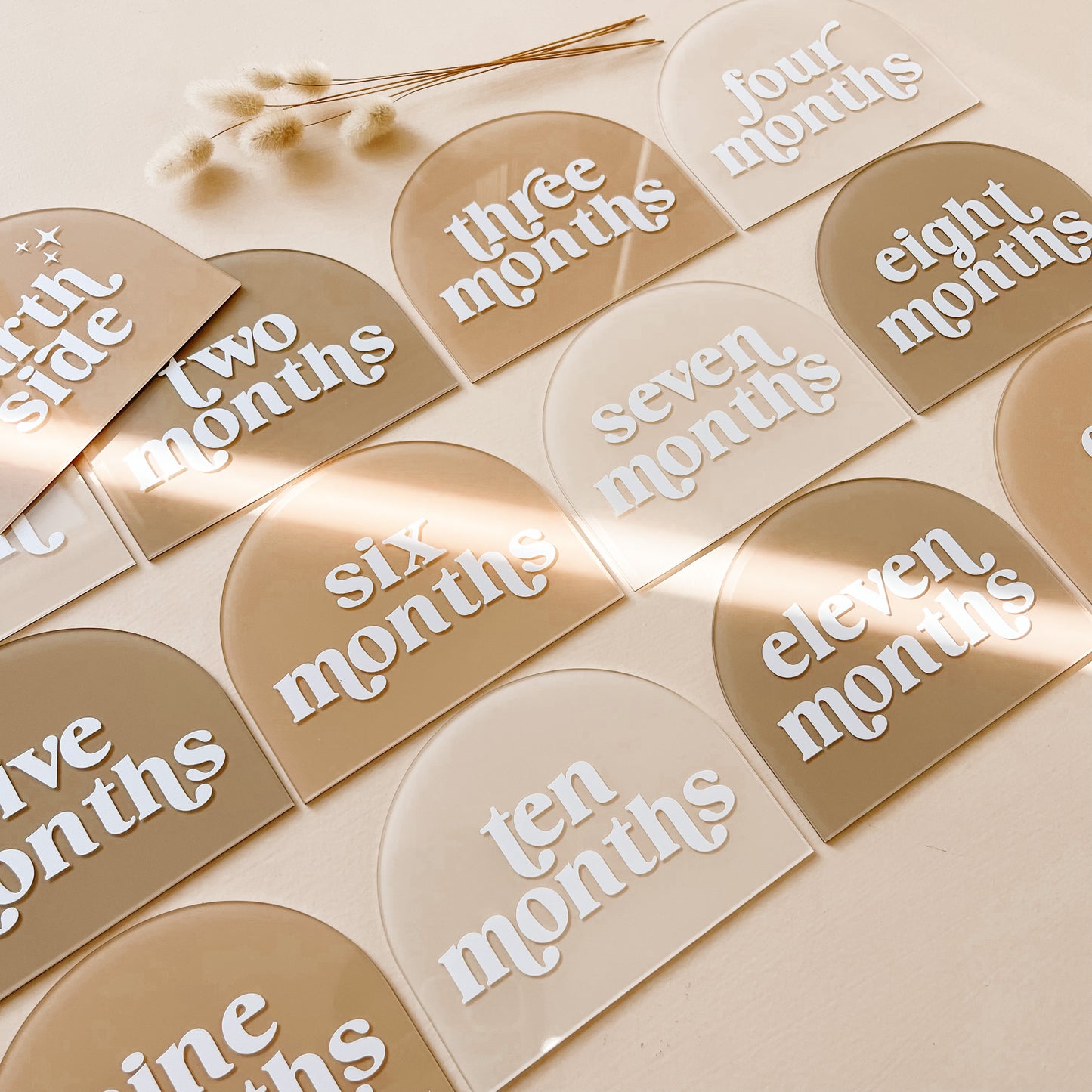 MIDI ARCH Acrylic Milestone Set | Multiple Colourway Choices