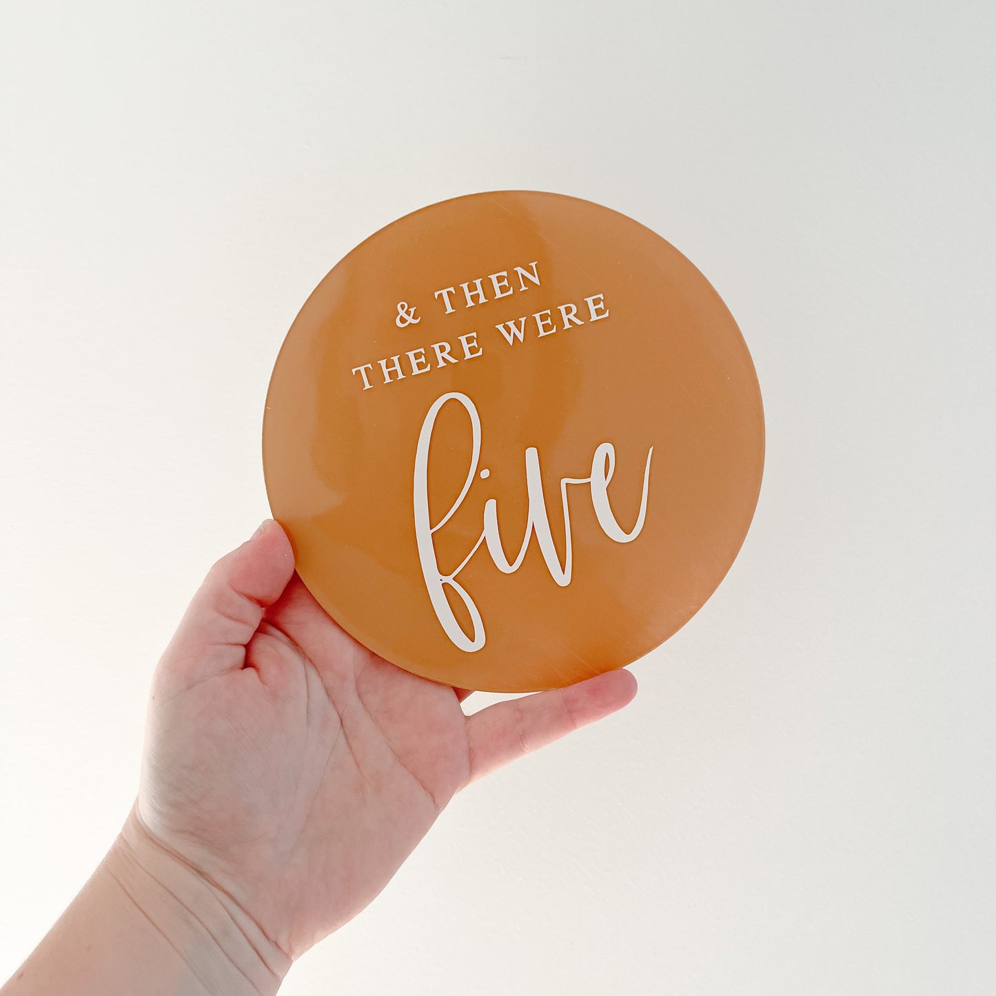 Pregnancy Announcement | ARCH OR DISC | Multiple Text Colour + Pattern Options