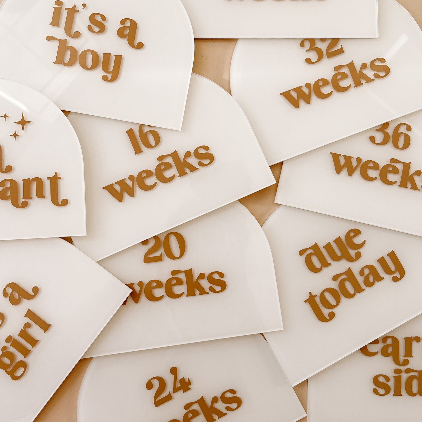 Pregnancy Milestone Set | MIDI ARCH | Multiple Colourway Choices