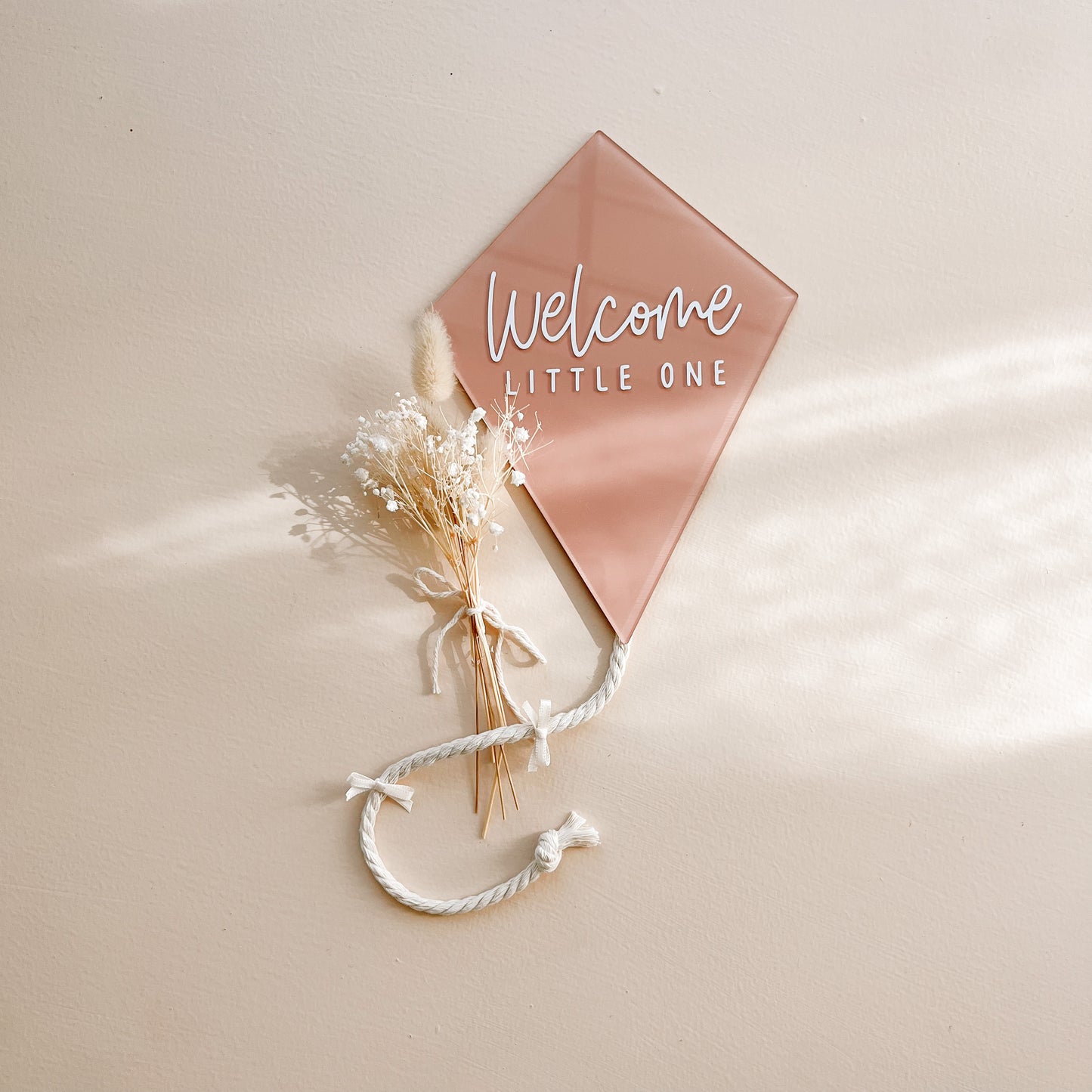 KITE Birth Announcement | Multiple Text, Colour + Pattern Options