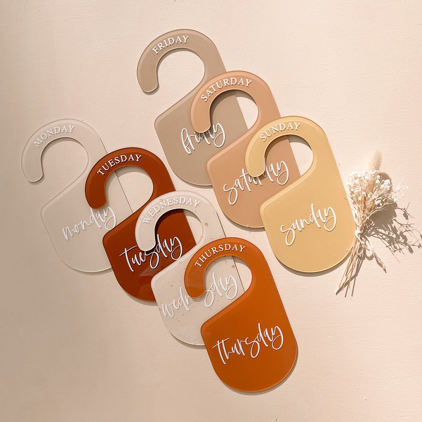 WARDROBE/CLOSET DIVIDERS | DAYS | Various Colour & Pattern Options