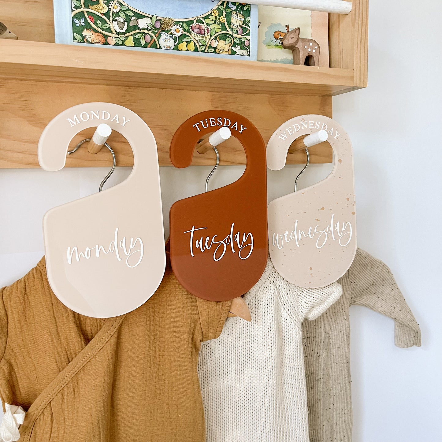 WARDROBE/CLOSET DIVIDERS | DAYS | Various Colour & Pattern Options