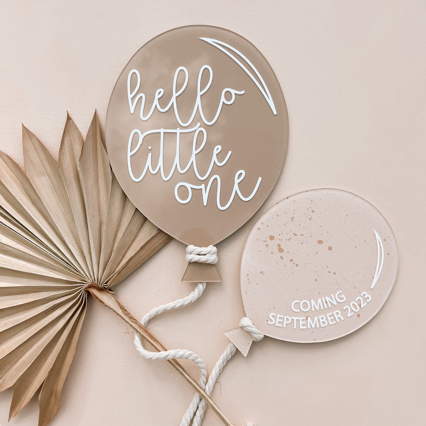 Announcement Balloon SET | Small + Large | Multiple Colour Options