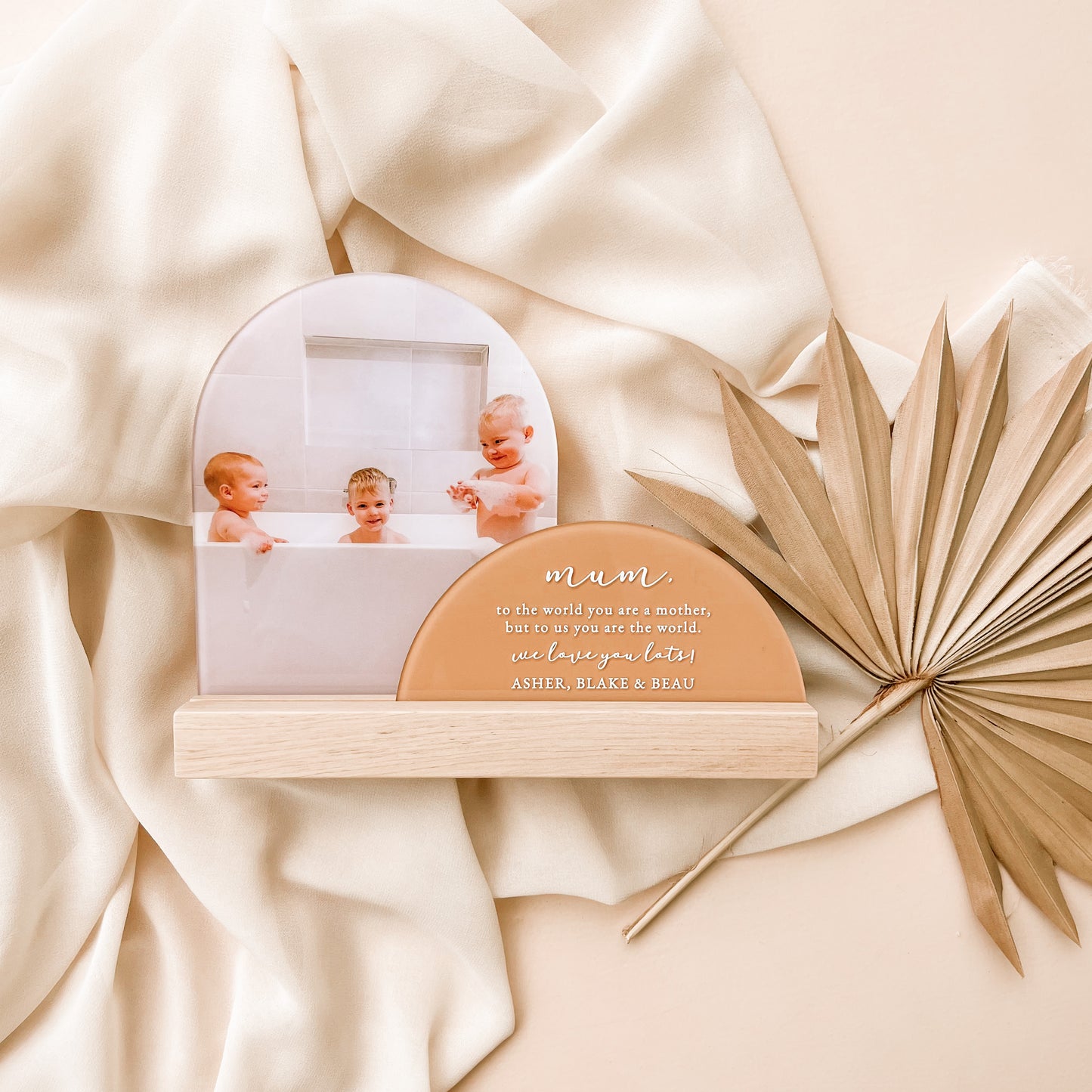 Custom Photo, Letter & Stand SET | Multiple Colour Choices