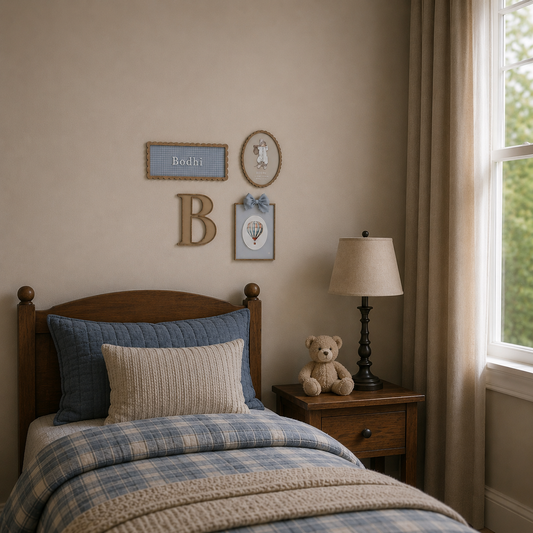BUNDLE - Pre-Selected Boys Vintage Decor | Set of 4 Pieces