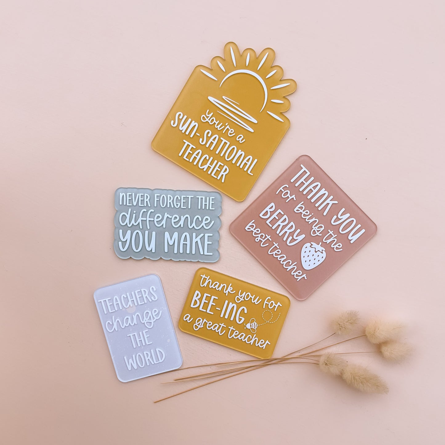 QUOTE MAGNETS - Education Themed | Multiple Colour & Pattern Choices + Discounted Bundle Offers!