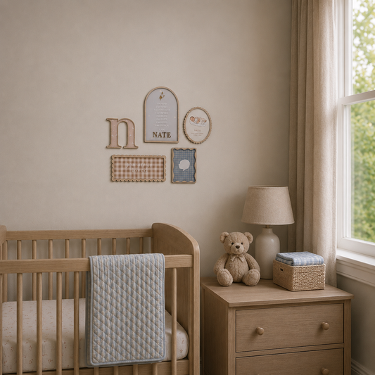 BUNDLE - Pre-Selected Boys Vintage Decor | Set of 5 Pieces