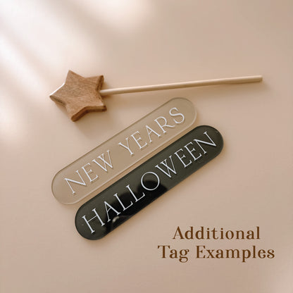 Interchangeable Holiday Family Photo Prop Sign | Personalised | Customisable