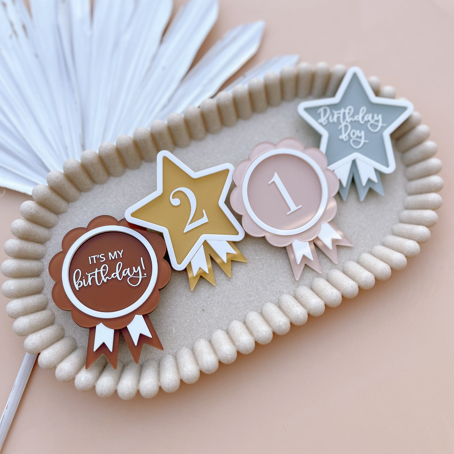 BIRTHDAY BADGE | Personalised | 2 Styles + Multiple Colour Options