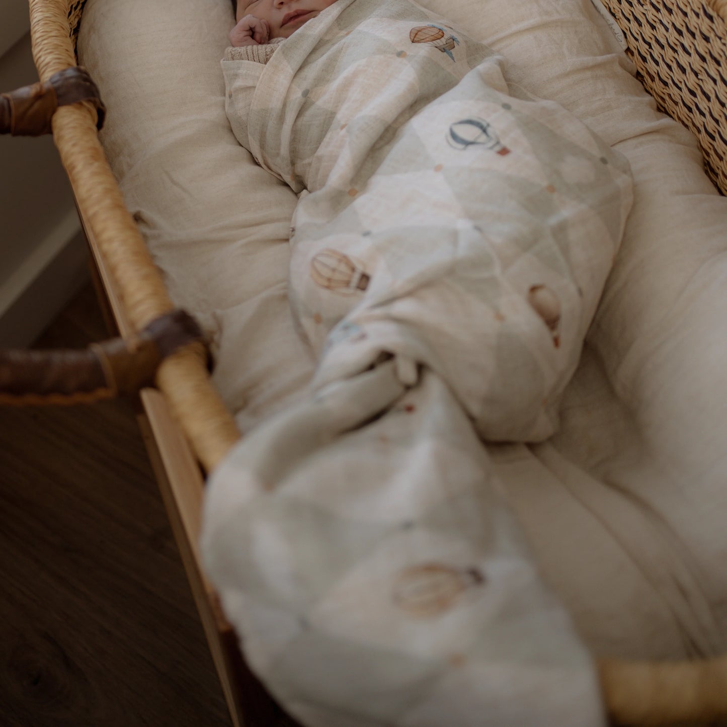 Up & Away Swaddle | Organic Cotton Muslin Wrap