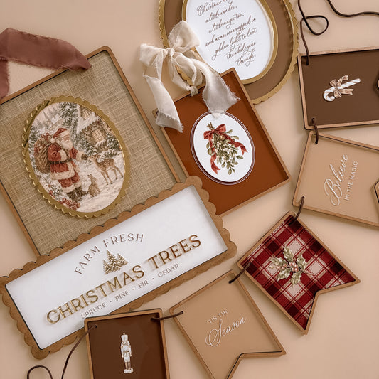 BUNDLE - Christmas Decor Set | 5 Pieces